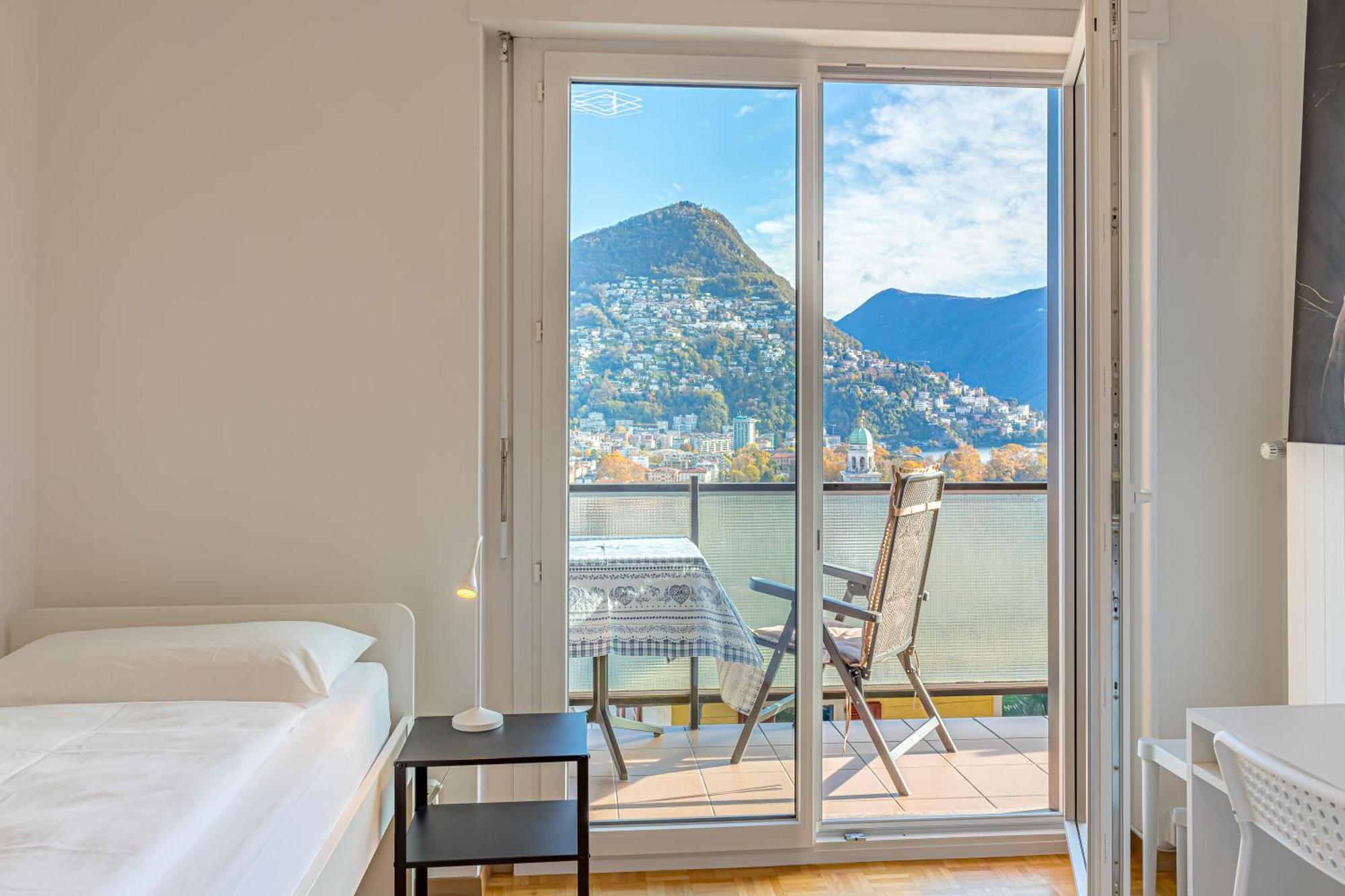 Apartamento Imperial Of Lugano 4 With A Lake View Behind The Station And 10 Min From The Lake Exterior foto