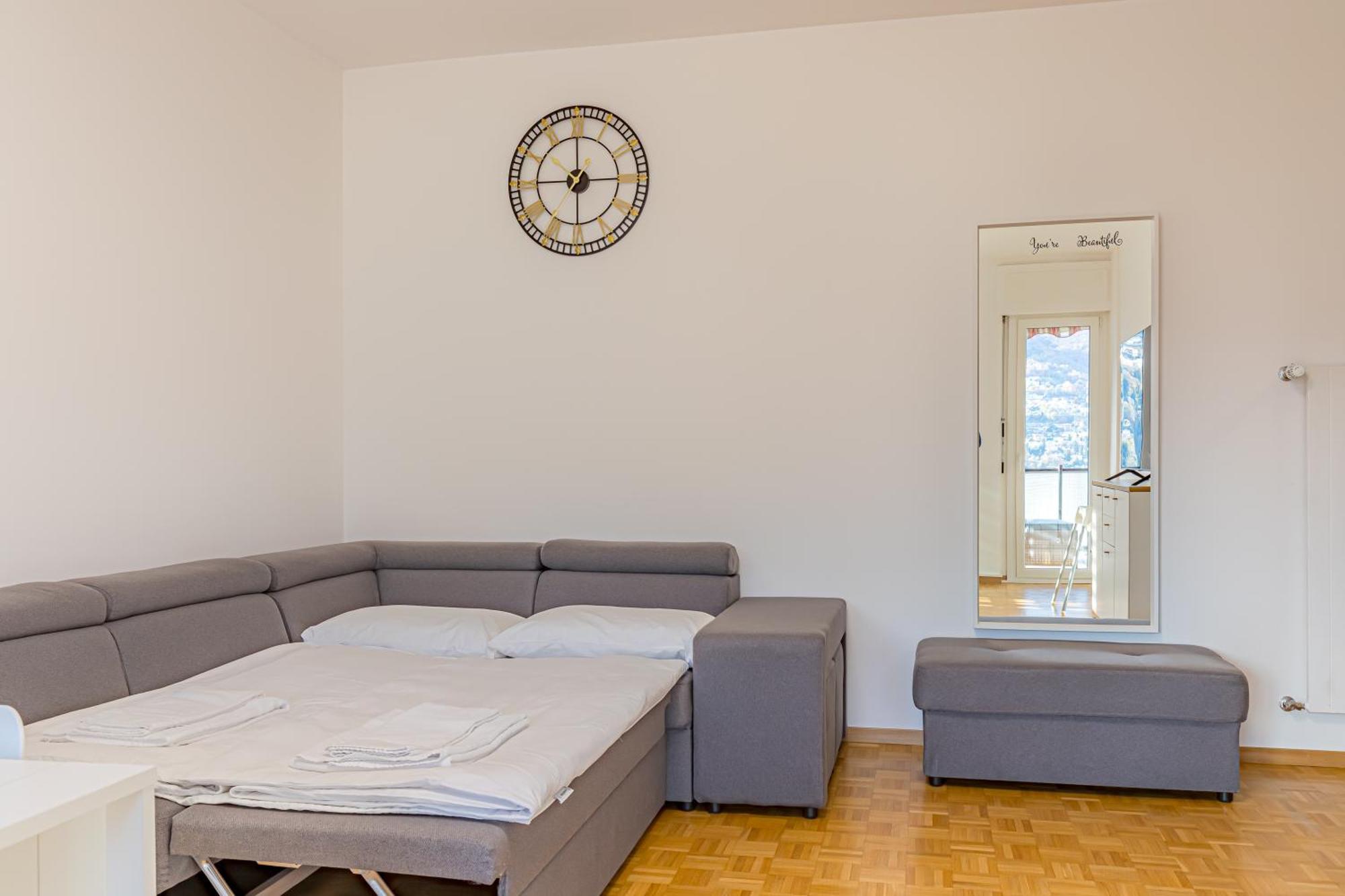 Apartamento Imperial Of Lugano 4 With A Lake View Behind The Station And 10 Min From The Lake Exterior foto