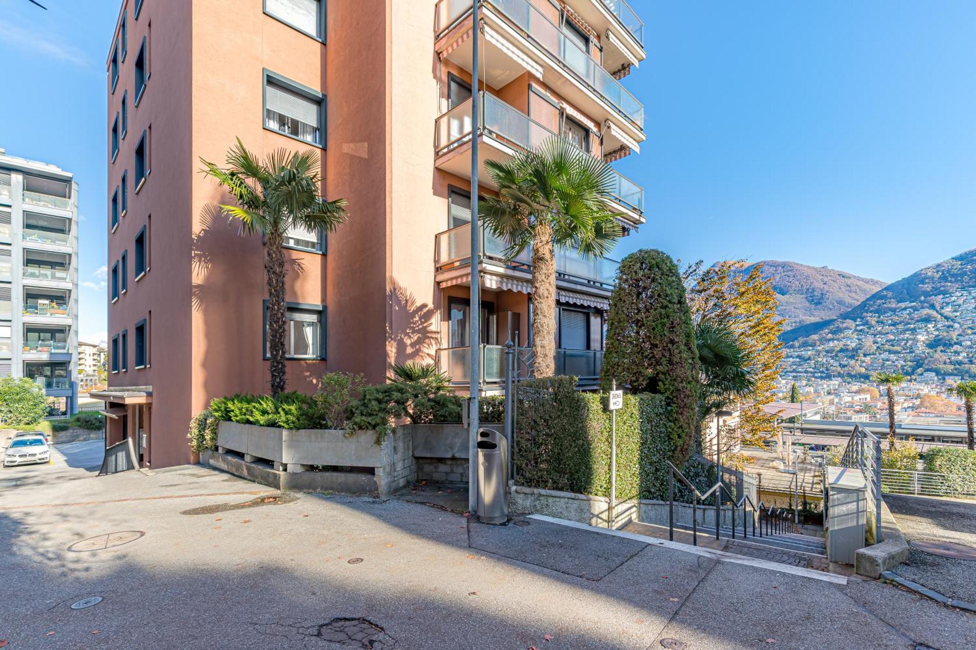 Apartamento Imperial Of Lugano 4 With A Lake View Behind The Station And 10 Min From The Lake Exterior foto